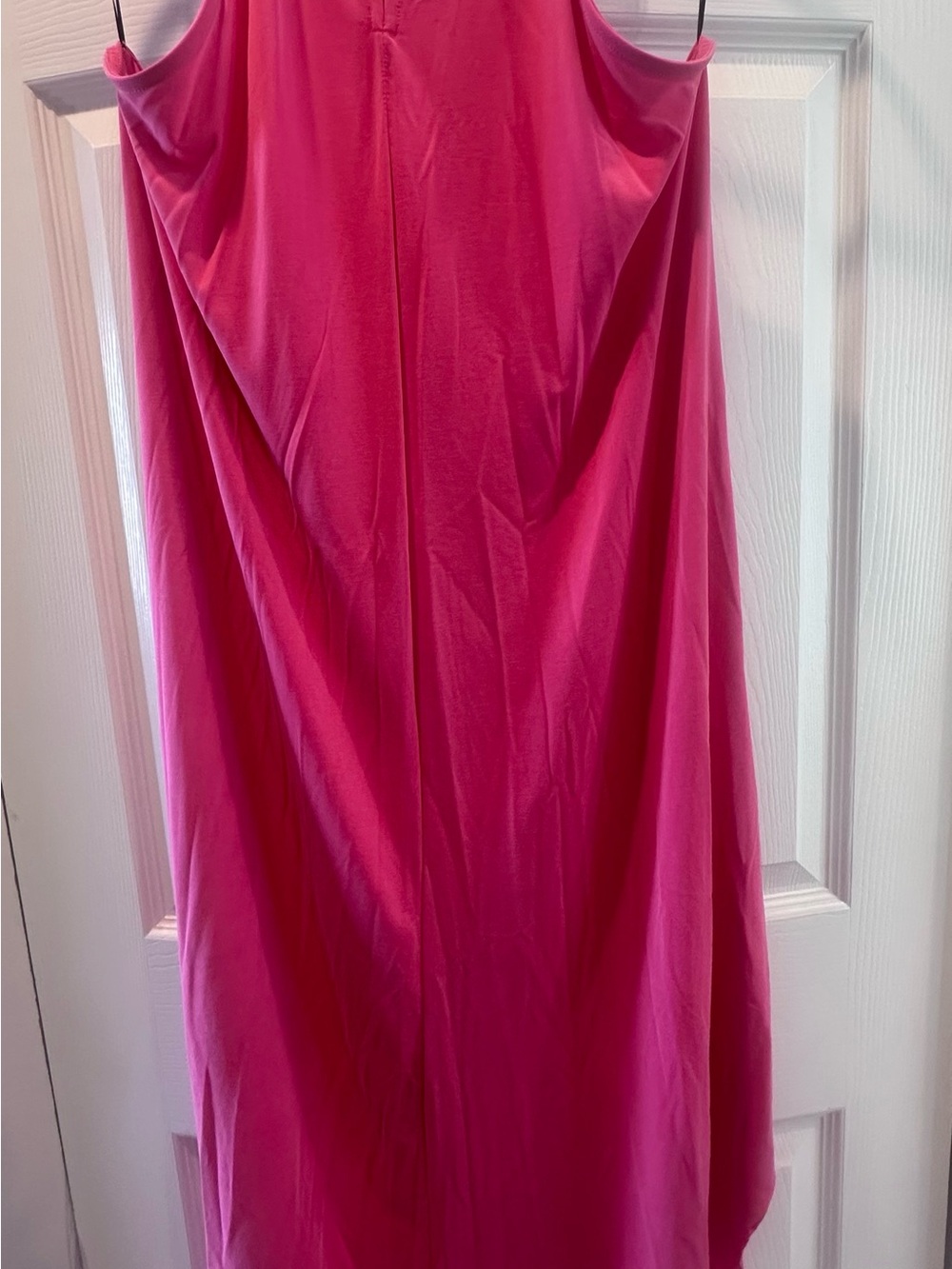Double Zero Hot Pink Maxi Slip Dress